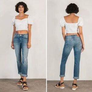 Level 99 Blue Ankle & Cropped Jeans
